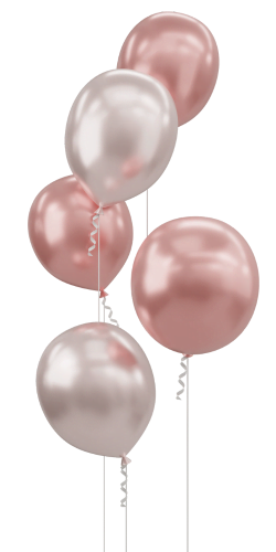 ballons roses angel's balloons
