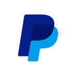 logo paiement Payapal avec un P bleu